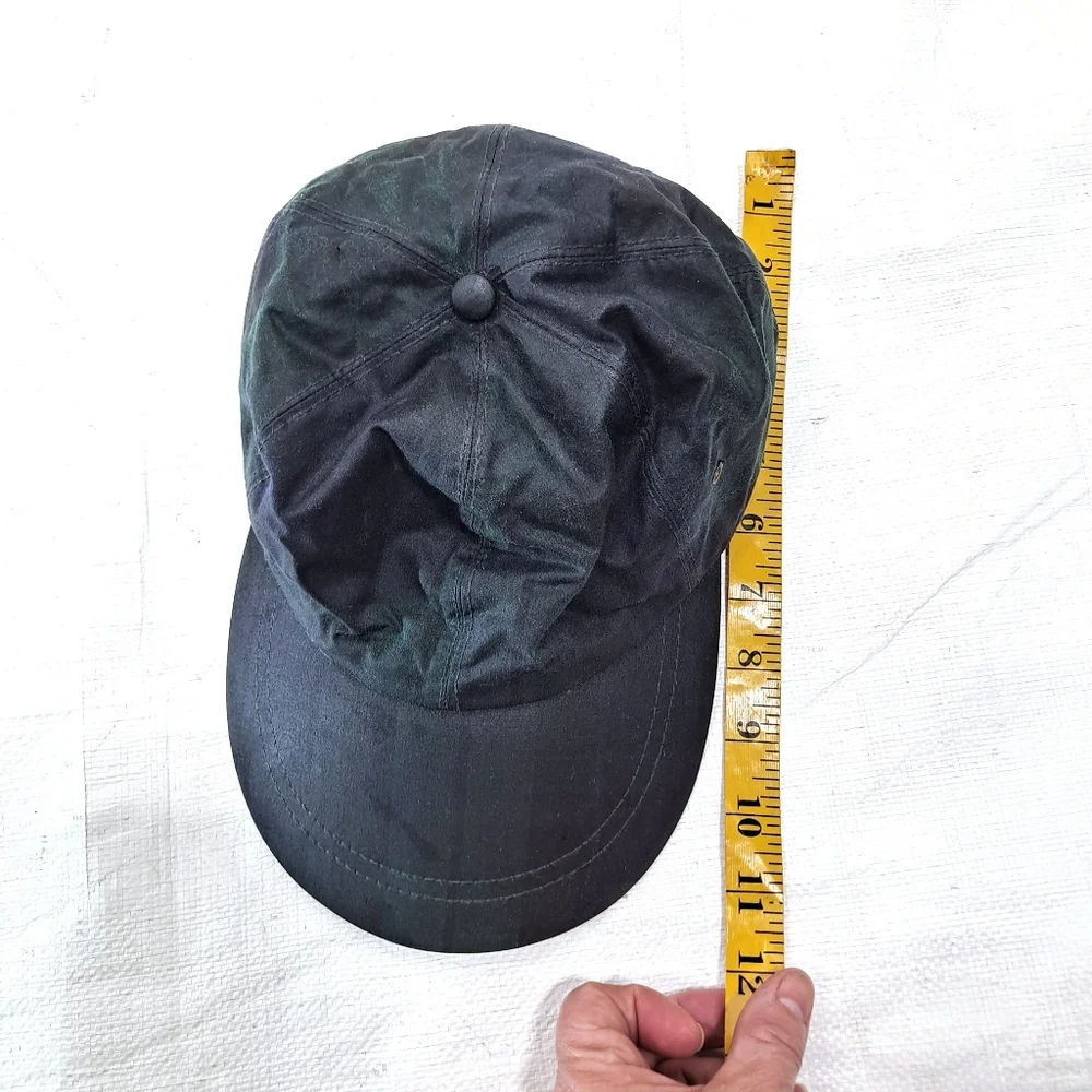 Polo By Ralph Lauren Black Watch Plaid Oil Cloth Hat